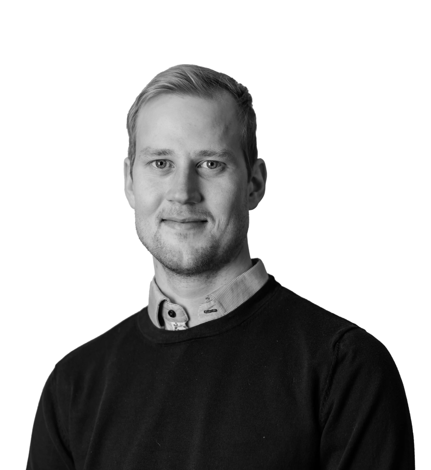 Porträtt av Pontus Kristiansen